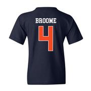  Auburn Tigers Johni Broome Youth Shirsey Tee