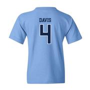  Unc Tarheels Rj Davis Youth Shirsey Tee