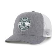  Michigan State 47 Brand Hash Mark Trucker Adjustable Hat