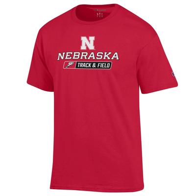 Nebraska Champion Basic Track and Field Tee