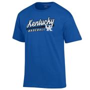  Kentucky Champion Script Baseball Bat Logo Tee