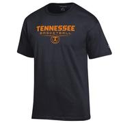  Tennessee Champion Dark Mode Basketball Stack Tee