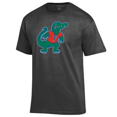 Florida Champion Giant Logo Standing Albert Tee GRANITE_HTHR