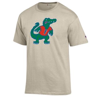 Florida Champion Giant Logo Standing Albert Tee OATMEAL