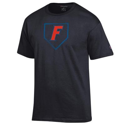 Florida Champion Baseball Plate Logo Tee