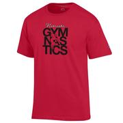  Nebraska Champion Women's Gymnastics Stack Tee