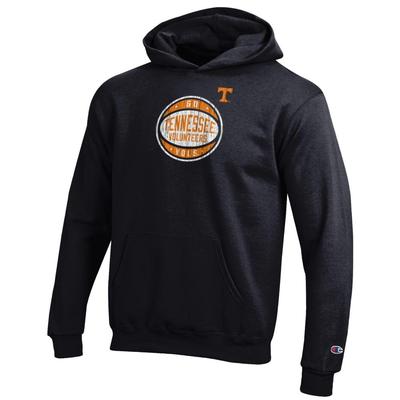 Tennessee Champion YOUTH Logo Distressed Basketball Hoodie