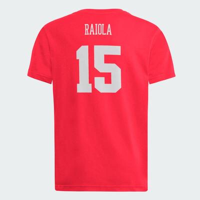 Nebraska Adidas YOUTH Dylan Raiola #15 Shirsey