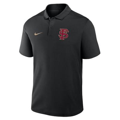 Florida State Nike Dri-Fit Victory Baseball Logo Polo