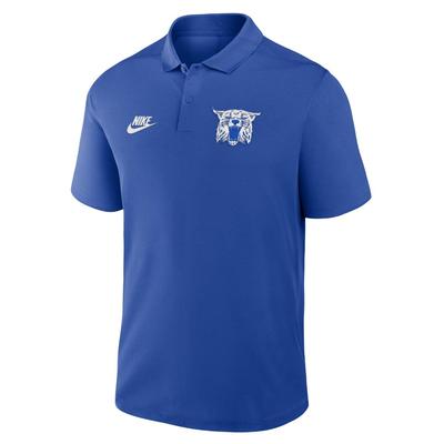 Kentucky Nike Dri-Fit Victory Legacy Logo Polo GAME_ROYAL