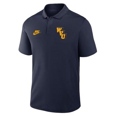 West Virginia Nike Dri-Fit Victory Legacy Vault Logo Polo