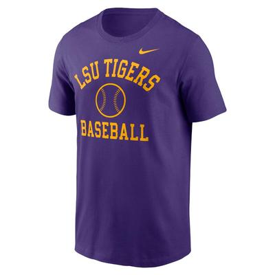 LSU Nike Baseball Icon Cotton Tee