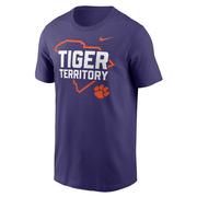  Clemson Nike Primary Wordmark Cotton Tee