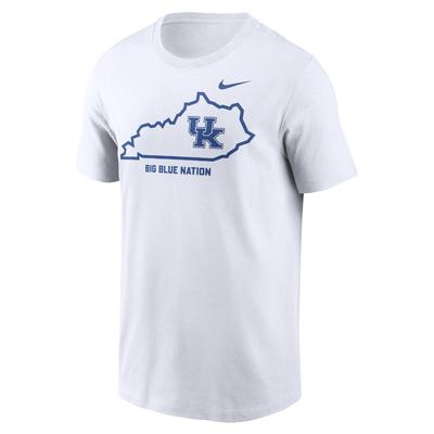 Kentucky Nike Primary Wordmark Cotton Tee