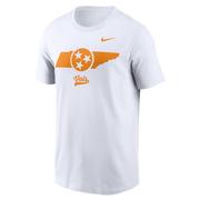  Tennessee Nike Primary Wordmark Cotton Tee