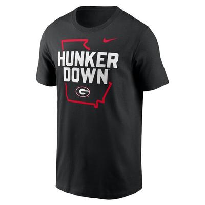 Georgia Nike Primary Wordmark Cotton Tee