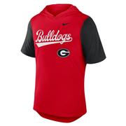  Georgia Nike Dri- Fit Hoodie Tee