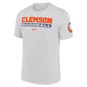  Clemson Nike Dri- Fit Velocity Baseball Tee