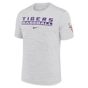  Lsu Nike Dri- Fit Velocity Baseball Tee