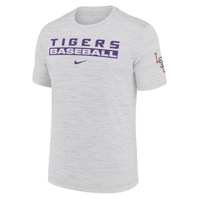 LSU Nike Dri-Fit Velocity Baseball Tee