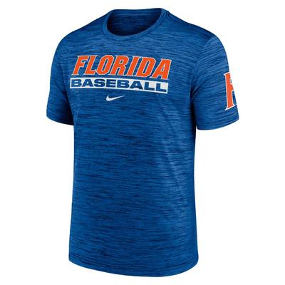 Florida Nike Dri-Fit Velocity Baseball Tee GAME_ROYAL