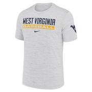  West Virginia Nike Dri- Fit Velocity Baseball Tee