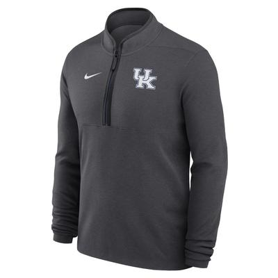 Kentucky Nike Dri-Fit Victory 1/2 Zip ANTHRA/BLACK