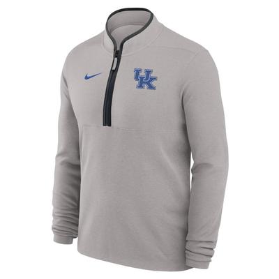 Kentucky Nike Dri-Fit Victory 1/2 Zip PEWTER/BLACK