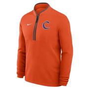  Clemson Nike Dri- Fit Victory Baseball Logo 1/2 Zip