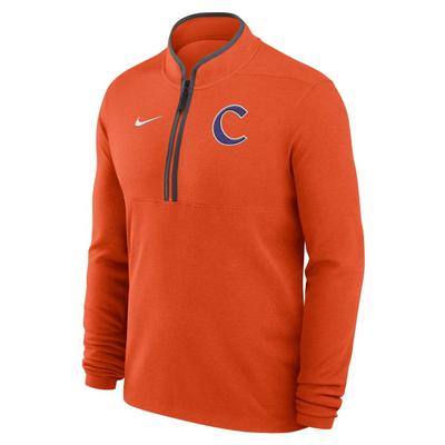 Clemson Nike Dri-Fit Victory Baseball Logo 1/2 Zip