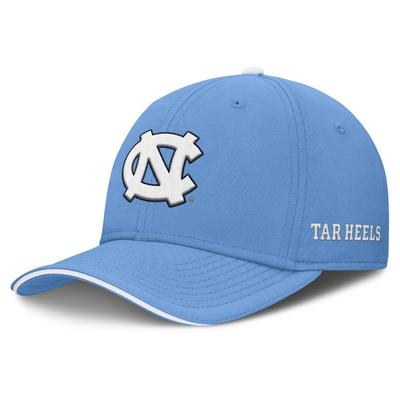 UNC Jordan Brand Rise Structured Swooshflex Cap