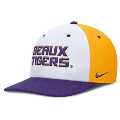 LSU Nike Dri-Fit Pro Local Snapback Cap