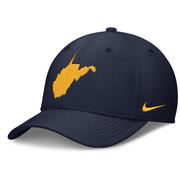  West Virginia Nike Rise Local Structured Swooshflex Cap