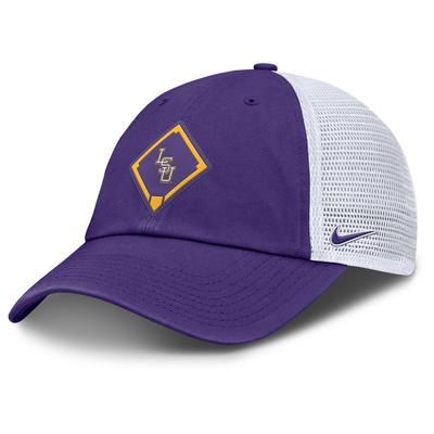 LSU Nike Club Primetime Unstructured Trucker Cap