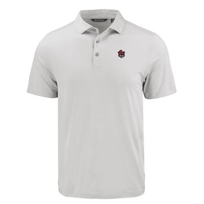 Auburn Cutter & Buck Vault Cartoon Coastline Epic Comfort Eco Polo CONCRETE