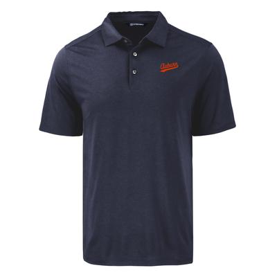 Auburn Cutter & Buck Vault Script Coastline Epic Comfort Eco Polo