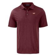  Virginia Tech Cutter & Buck Coastline Epic Comfort Eco Polo