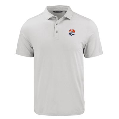 Florida Cutter & Buck Vault Circle Coastline Epic Comfort Eco Polo CONCRETE