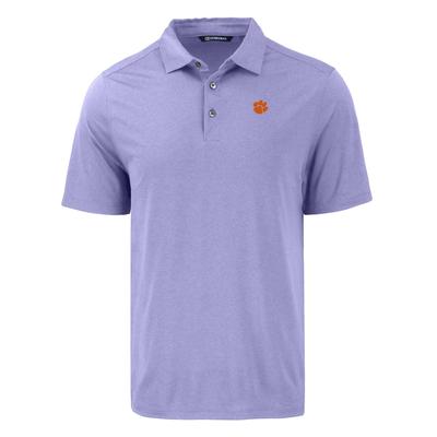 Clemson Cutter & Buck Coastline Epic Comfort Eco Polo HYACINTH