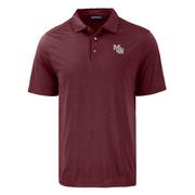  Mississippi State Cutter & Buck Vault Interlock Coastline Epic Comfort Polo