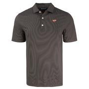  Virginia Tech Cutter & Buck Forge Fine Line Polo