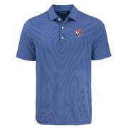  Florida Cutter & Buck Vault Circle Forge Fine Line Polo