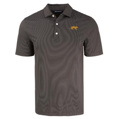 LSU Cutter & Buck Silhouette Forge Fine Line Polo