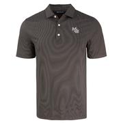  Mississippi State Cutter & Buck Vault Interlock Forge Fine Line Polo