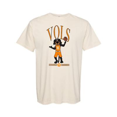 Tennessee Spinning Basketball Smokey Comfort Colors Tee