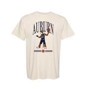  Auburn Spinning Basketball Aubie Comfort Colors Tee