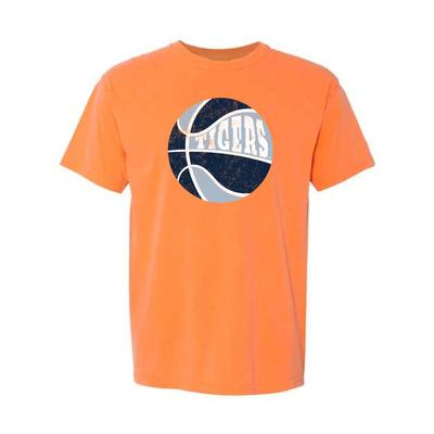 Auburn Tigers Retro Basketball Comfort Colors Tee