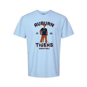  Auburn Tigers Aubie Basketball 1856 Comfort Colors Tee