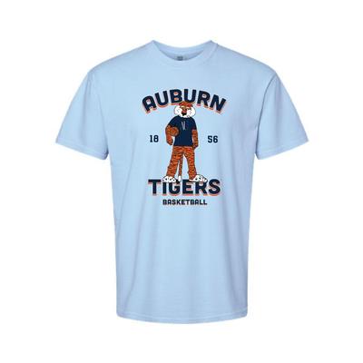 Auburn Tigers Aubie Basketball 1856 Comfort Colors Tee