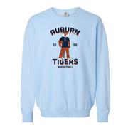  Auburn Tigers Aubie Basketball 1856 Comfort Colors Crew